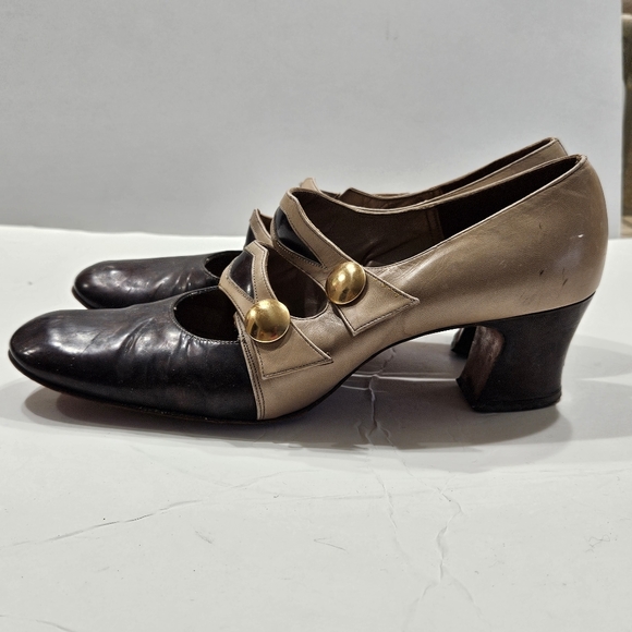 Vintage brown heels - Picture 7 of 16